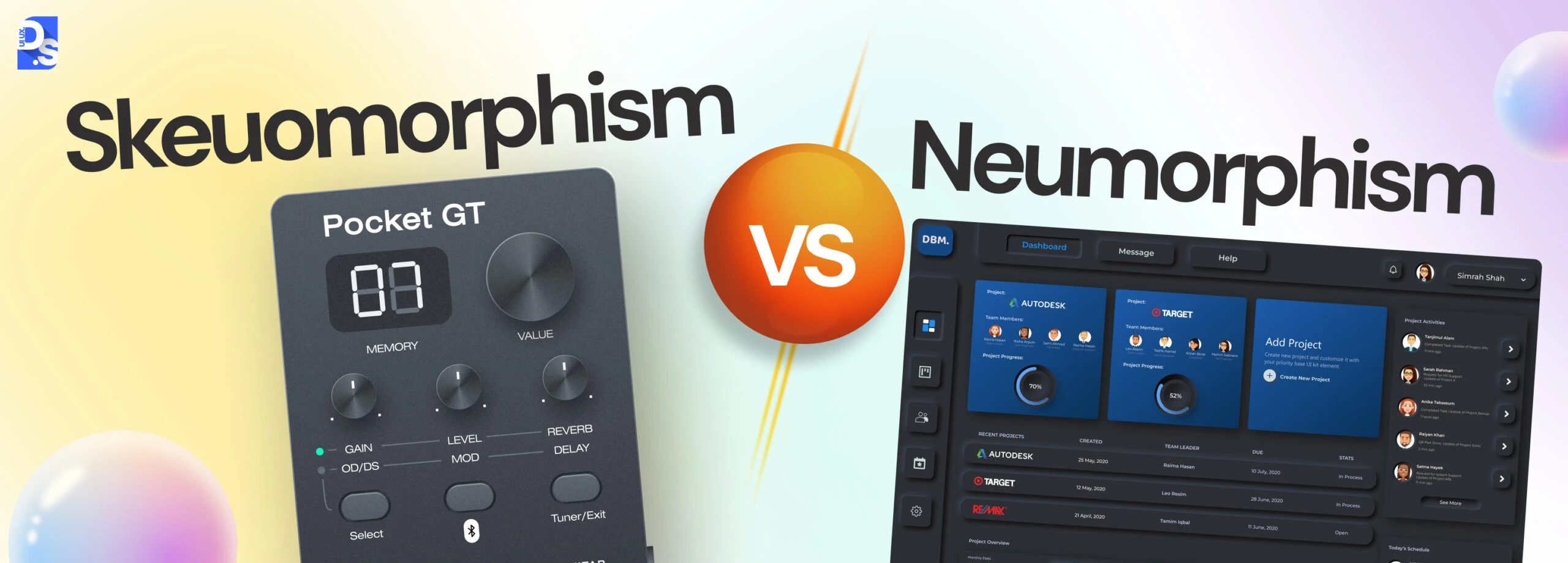 Neumorphism: Blending Skeuomorphism and Flat Design for a Fresh New Look